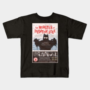 "The Monster of Phantom Lake" poster Kids T-Shirt